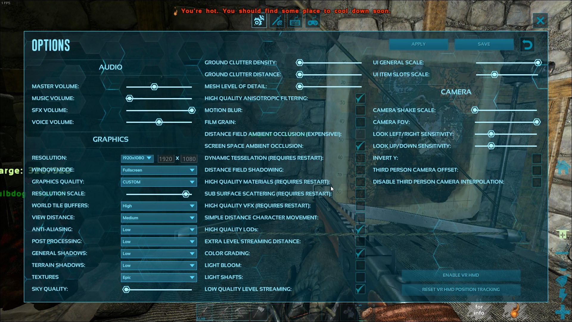Ark best settings for single player games