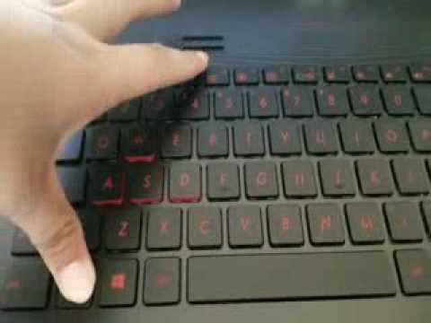 how to change keyboard light color